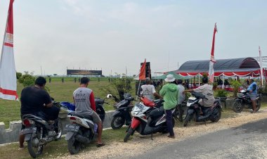 Gladi TMMD ke-128 di Gunungpanti Diserbu Warga, Lapangan Jadi Lautan Merah Putih